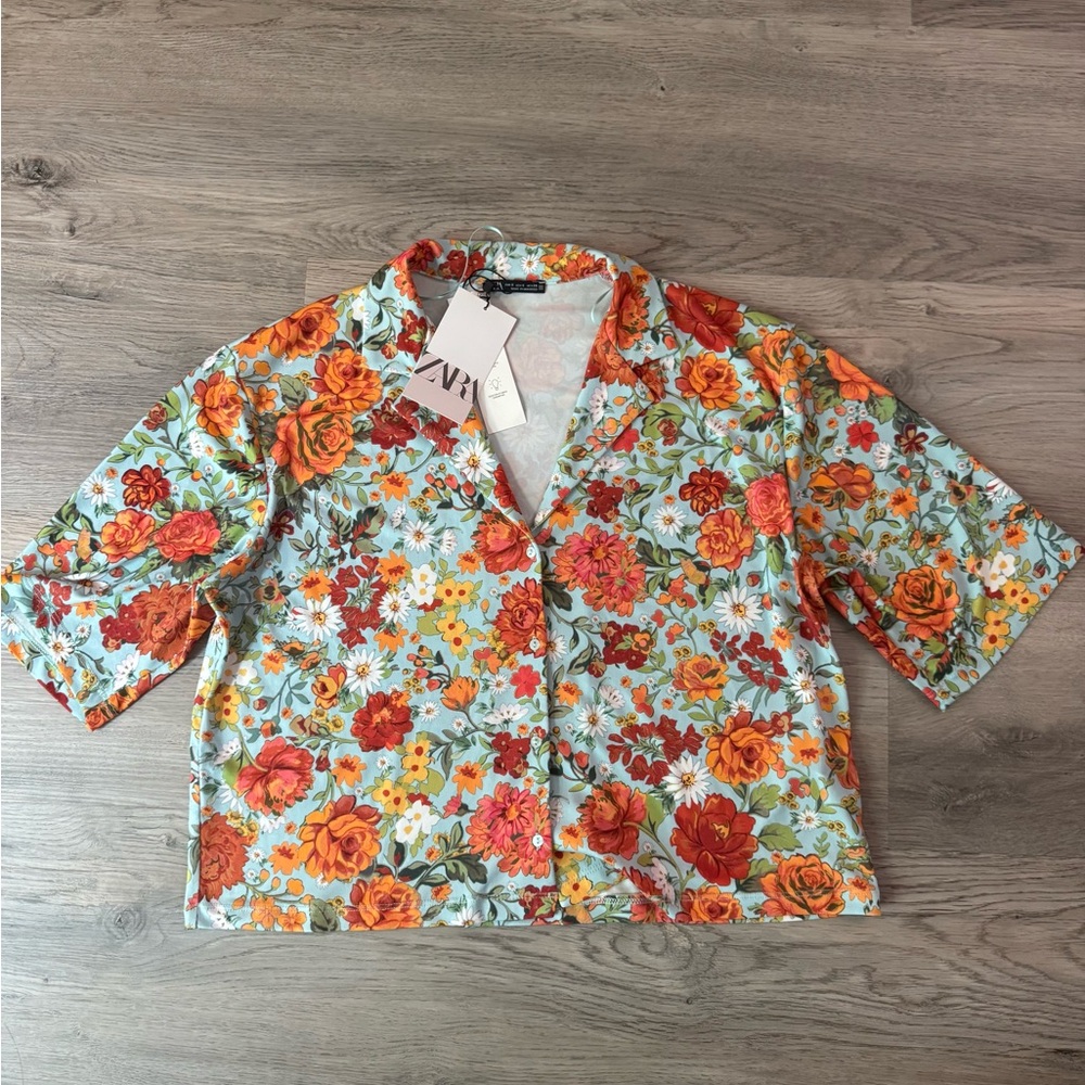 Zara Floral Women's Top - Multicolor